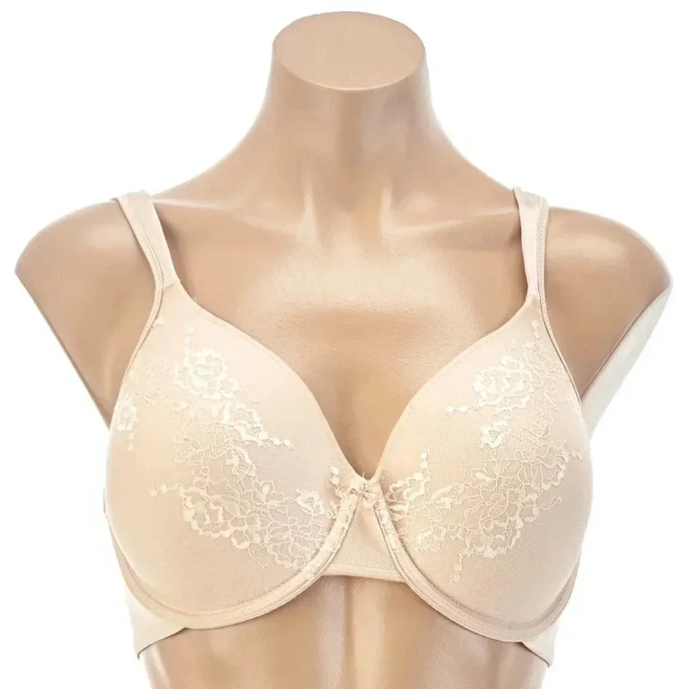 42D Bali Lace Desire Natural Lift UW Bra Nude‎ NWT